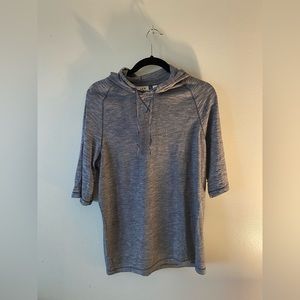 Men’s Short Sleeve Hoodie Shirt